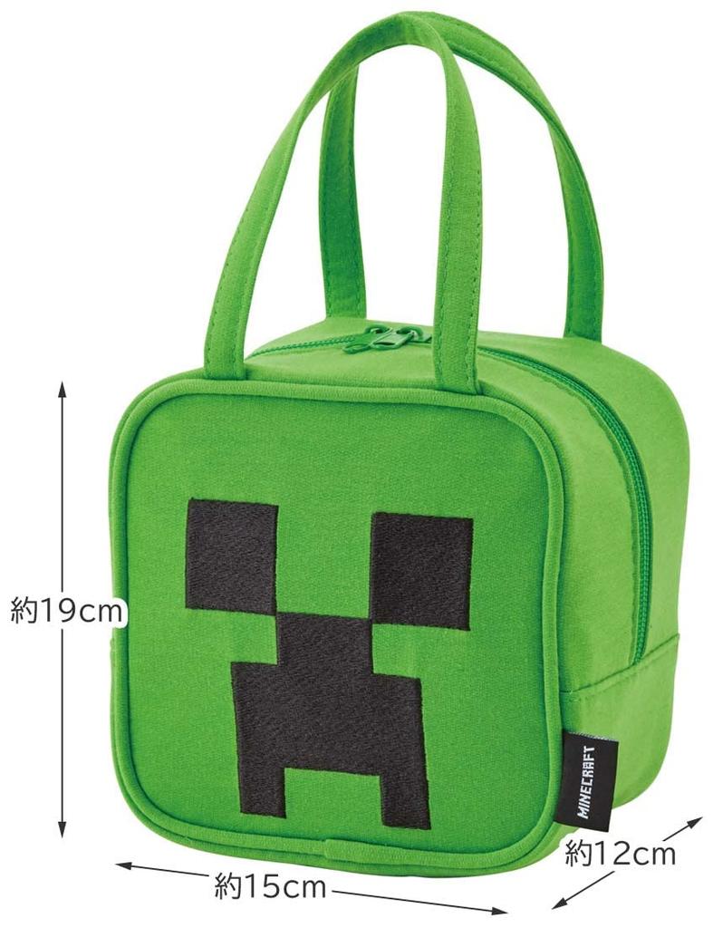 Skater Sweatshirt Minecraft Creeper Die-Cut Bag, Design, KNBD1-A