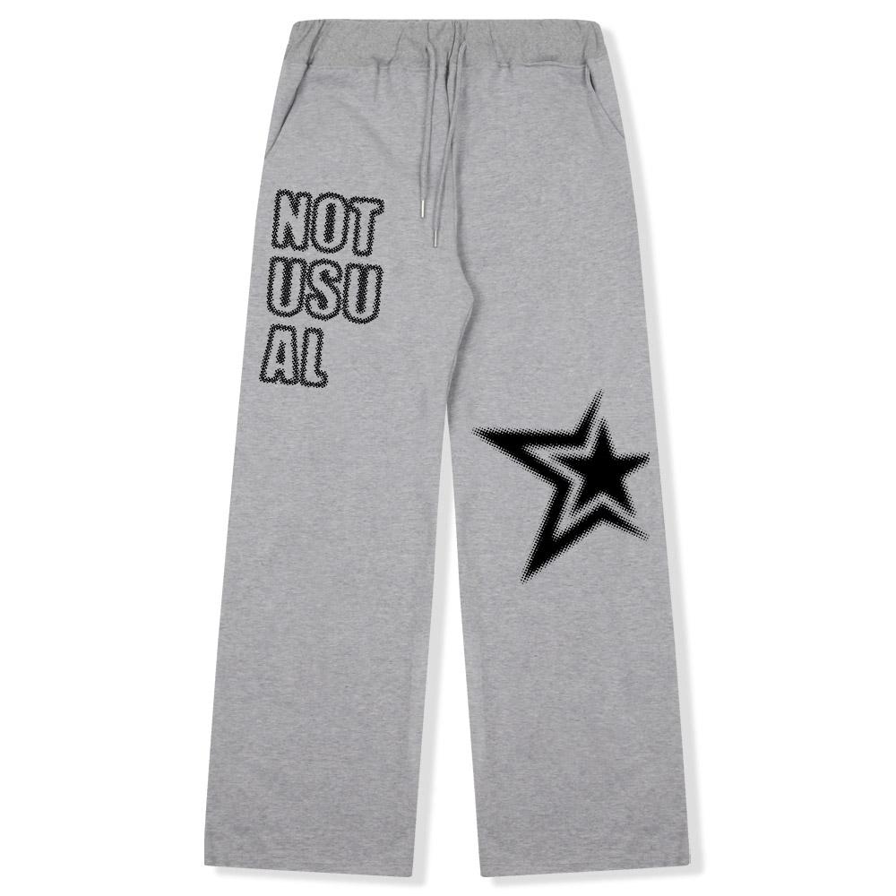 Nasyujeueol Leg Dot Wide Pants [Gray]