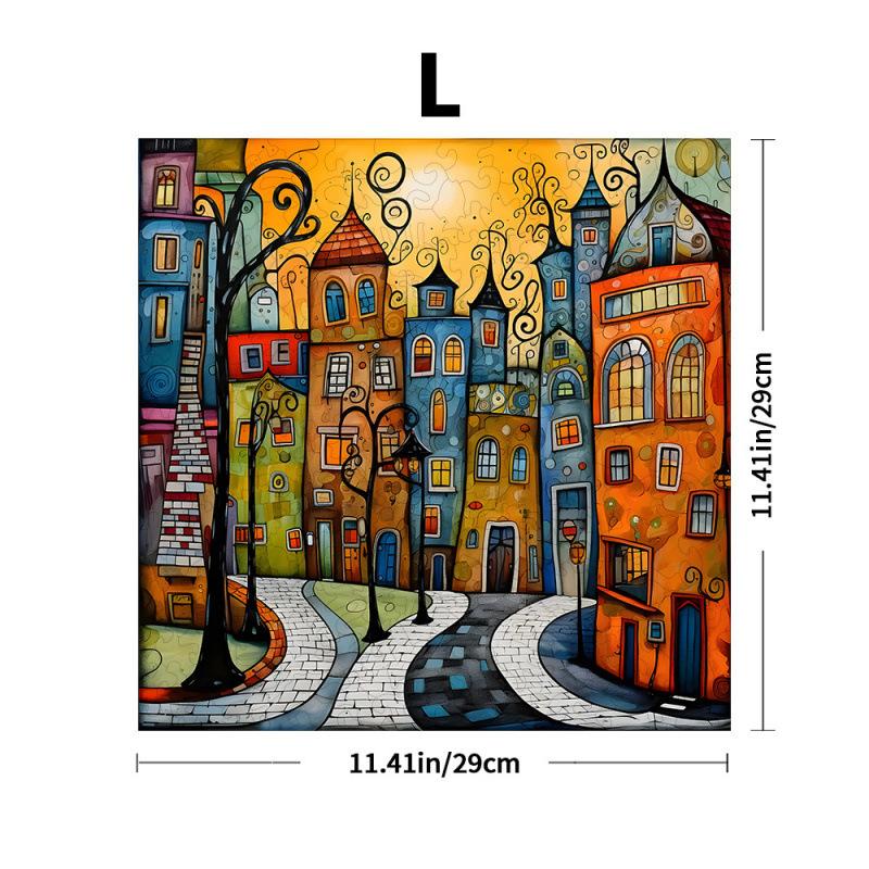 Cross-Border Special-Shaped Creative Cat Wooden Puzzle, High Difficulty Special-Shaped Handmade Diy Gift Toy High Difficulty