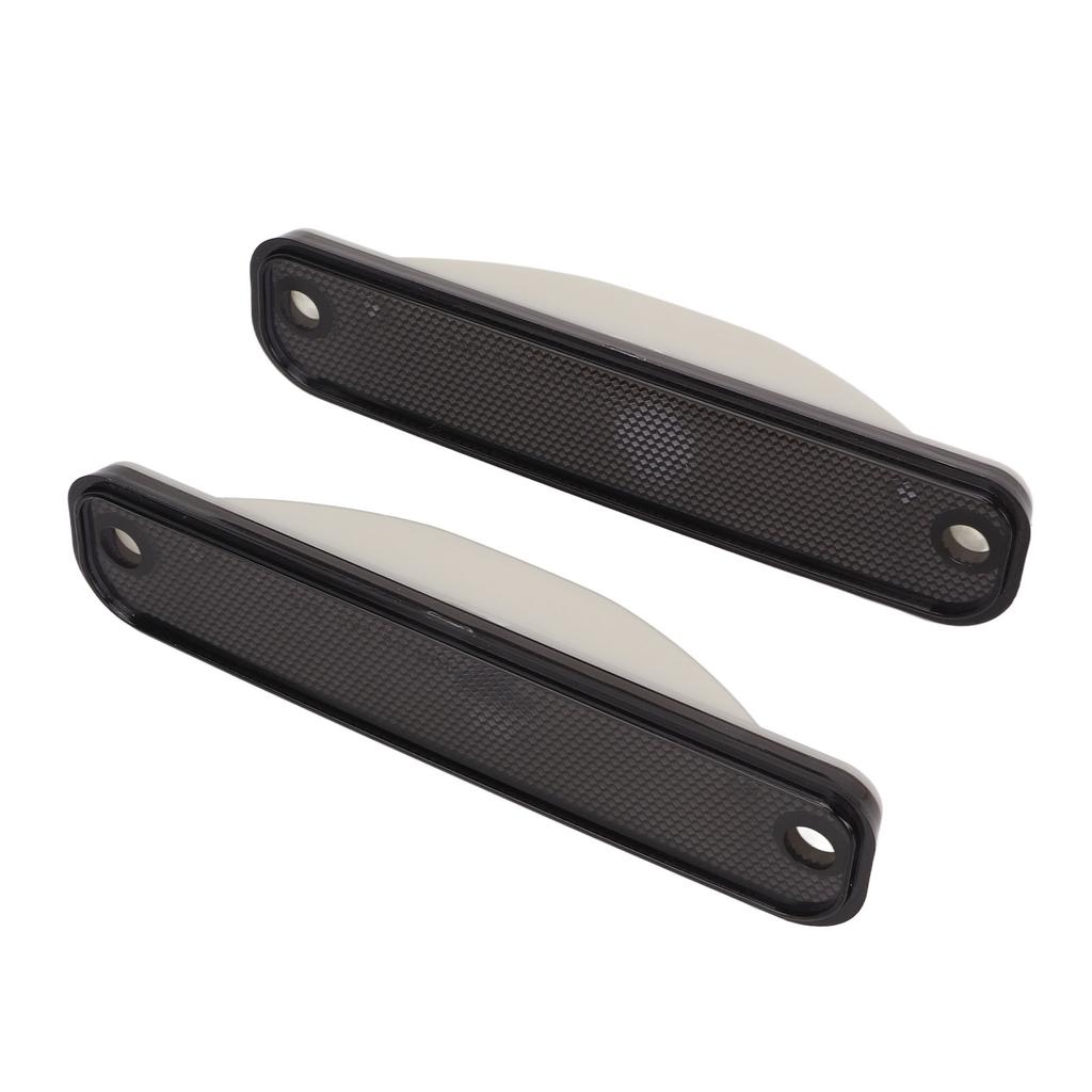 Pair Front Signal Side Marker Light Cover Lens 6270434 Replacement for Pickup Truck 1973‑1980