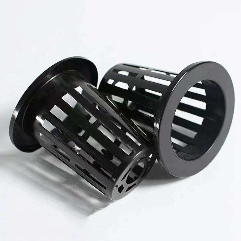 10pcs Aquarium decoration Hanging fish tank Mini Plastic Pot Polka Water potted planting cylinder cup aquarium accessories Black