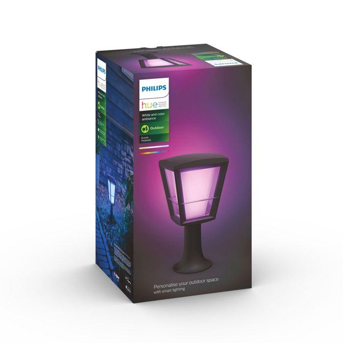 Philips hue white and color ambiance econic borne - noir