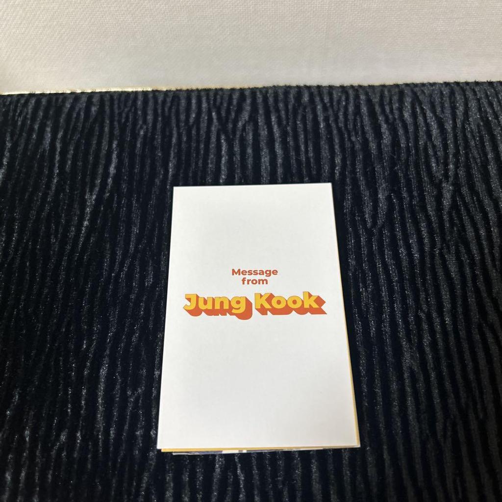 [USED] BTS Jungkook Trading Card