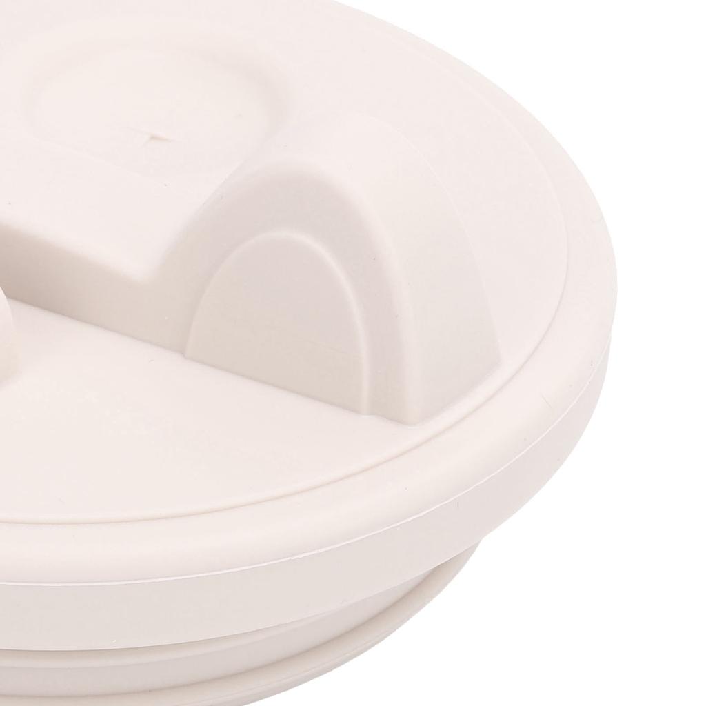 Water Cup Lid Cat Ear Shape Phone Holder Silicone Spill Proof Cover for 40oz Tumbler Cup Skin Color