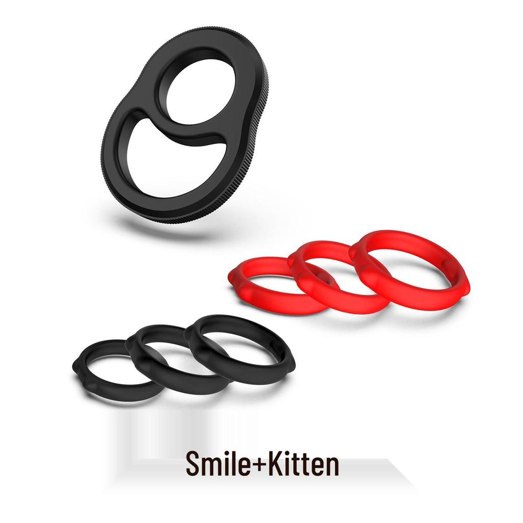 Silicone Cock Ring Delay for Male Foreplay and Restraint