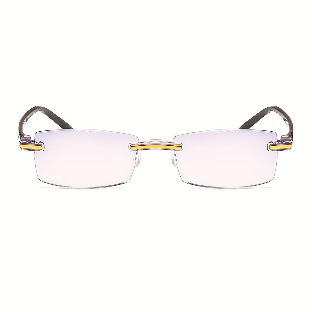 

Безрамные очки для пресбиопии с силой от +1,0 до +4,0, идеально подходят для чтения и работы за компьютером +100 чёрный