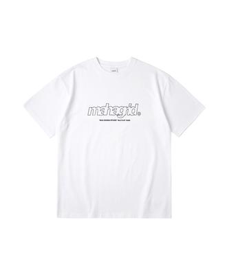 MAHAGRID Third Logo Tee White(Mg2Cmmt508A)
