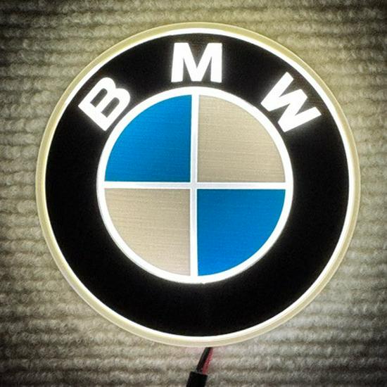Illuminated LED Emblem Lights for BMW 1, 3 Series, X1, X3, and X5