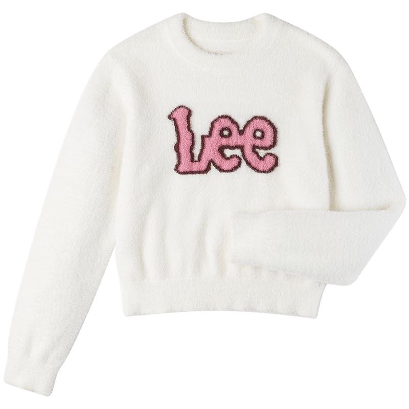 Lee Women s Big Logo Crew Neck Sweater M