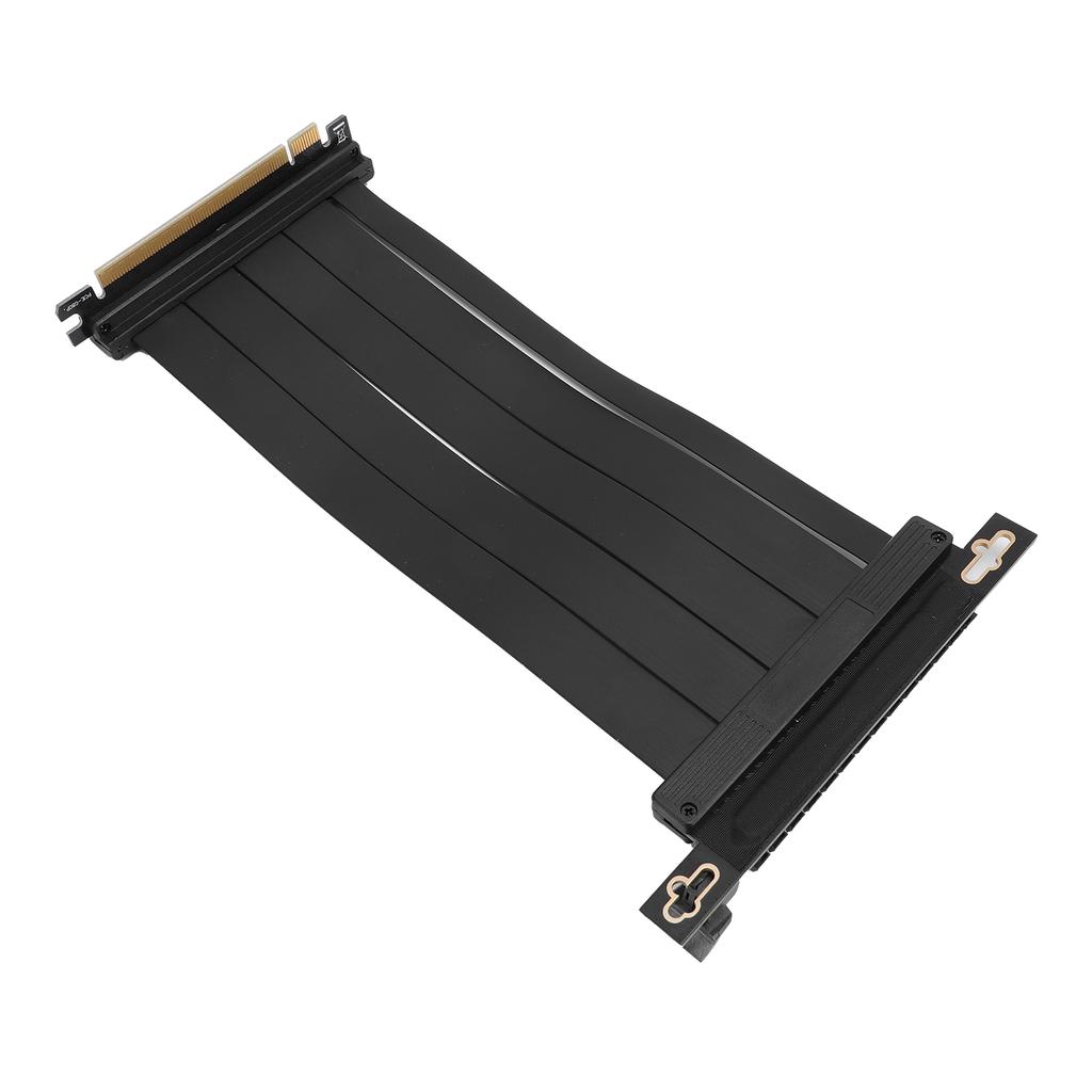 PCIe 4.0 X16 High Speed Flexible Extender Card Extension Port Single Row 10 Pair PCIe 4.0 Reverse 90 Degree Graphics