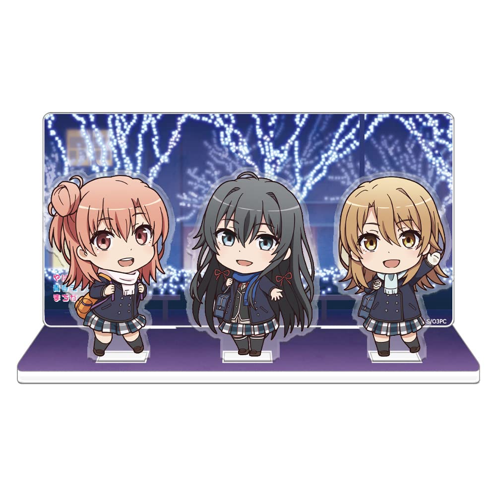 

Azu Maker My Teen Romantic Comedy SNAFU Complete Acrylic Diorama B [Yukino, Yui, and Iroha]