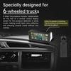 Tire Pressure Monitoring System with 4/6 External Sensors Tyre Temperature Monitor LCD Display for RV Sedan SUV Truck