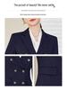 Elegant Women's Slim Fit Black Suit Set for Business and Commute - 2024 Spring/Autumn Collection