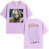 Singer Kesha Album 2025 Graphic T Shirt Unisex Women Hip Hop Vintage Short Sleeve Tshirts Summer Harajuku Oversized Cotton Tshirt