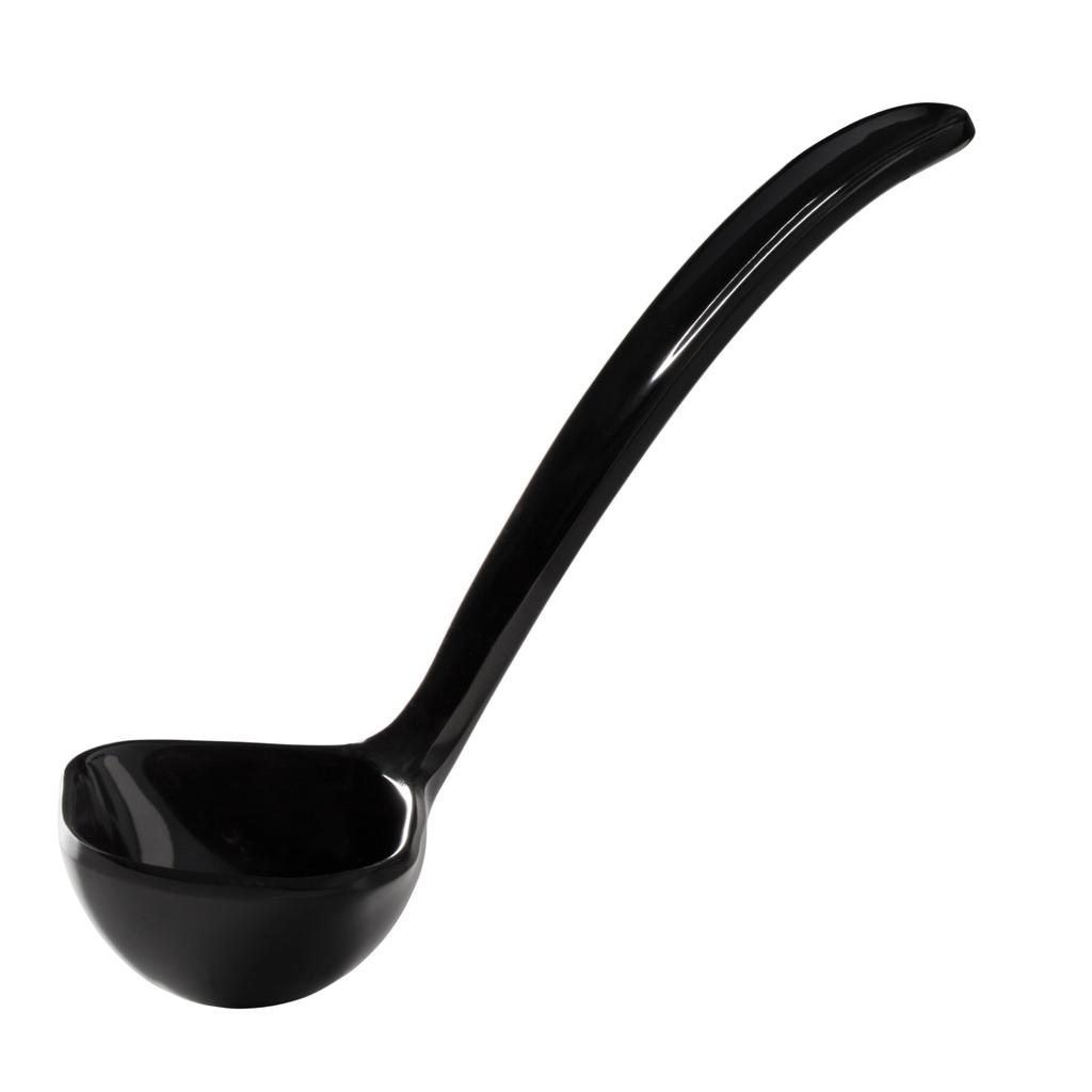 Melamine sauce ladle, capacity 04L, length 170mm, black, Hendi 563649