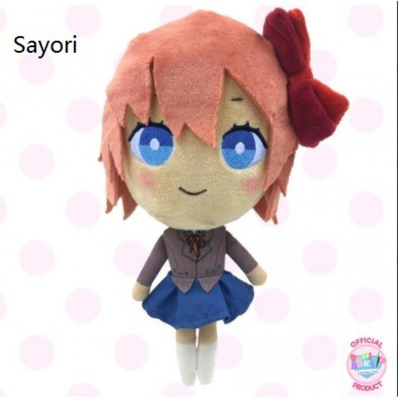 20cm Oyun Doki Doki Edebiyat Kulübü Peluş Oyuncaklar Anime Cosplay Monika Natsuki Sayori Yuri Bebekler