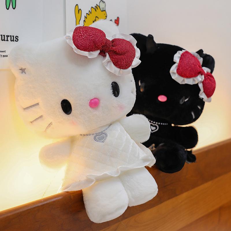 Angel & Devil Cat Plush Doll - Cute Birthday Gift for Girls