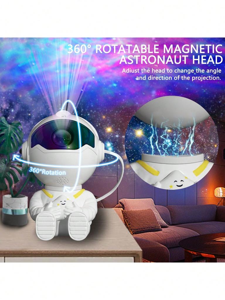 Astronaut Starry Sky Projector Adult Night Light Star Projector LED Astronaut Lamp Galaxy Projector for Bedroom Playroom