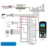 Zhendi 280kg Magnetic Lock Access Control Kit with U-Bracket CN Plug (adapter Included)