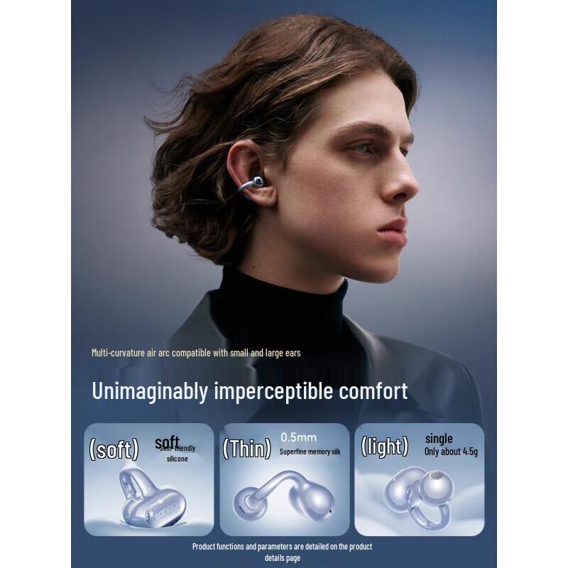 SANAG S8S Open-Ear Clip-On Bluetooth Sports Earphones