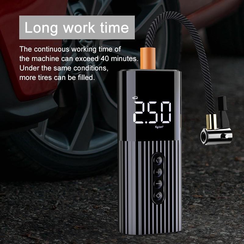 Car Tire Air Pump  Mini Portable Air Compressor Wire High Pressure Inflatable Pump  Tyre Inflator  For Car Bicycle Balls