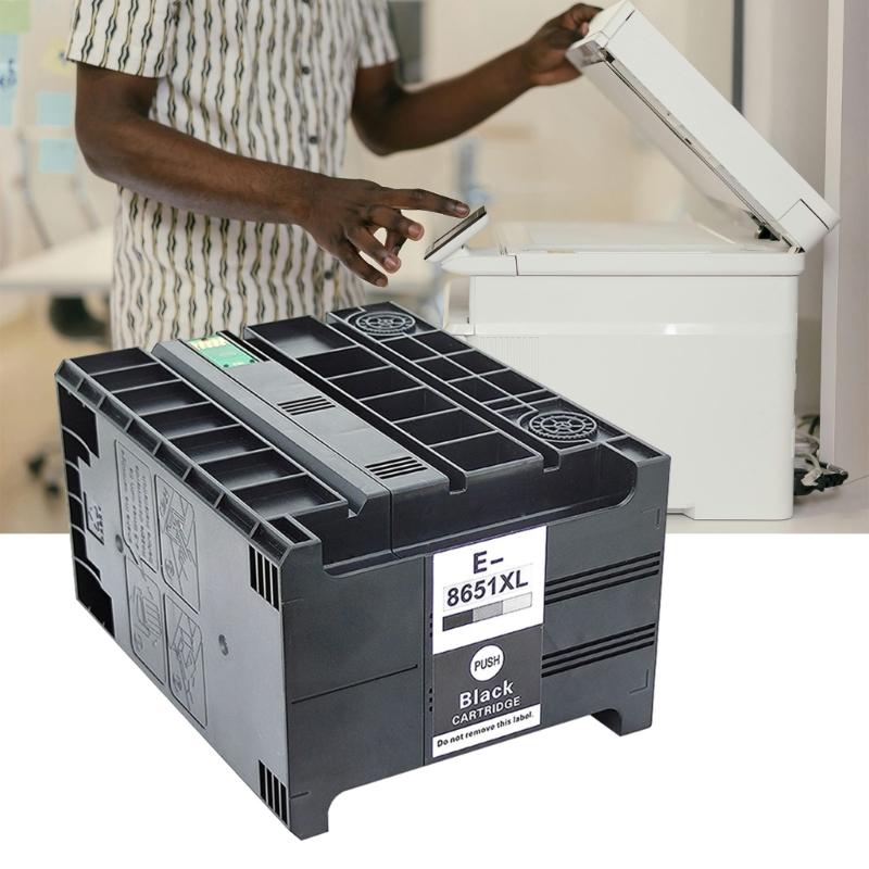 T8651 T8651XL Printer Ink Cartridge for WorkForce WF-M5191/WF-M5193/WF-M5690DWF/BAM/WF-M5693/WF-M5190DW Printer