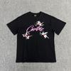 Corteiz Streetwear Baumwoll-T-Shirt Herren Lockerer Schnitt Rundhals Kurzarm Hip Hop Grafik-T-Shirt