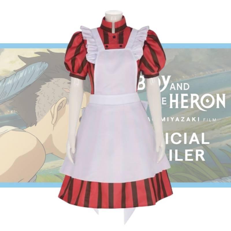 Miyazaki Film Inspired Cosplay Dress For Women Original Harajuku Style Anime Character Costume