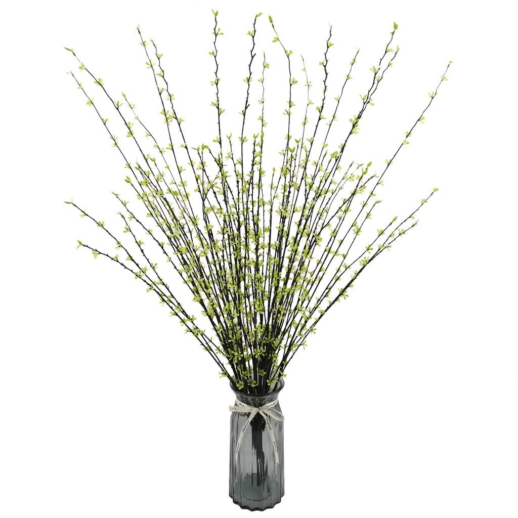 Realistic Plastic Dry Flower Branches For Wedding Decorations And Outdoor Arrangements