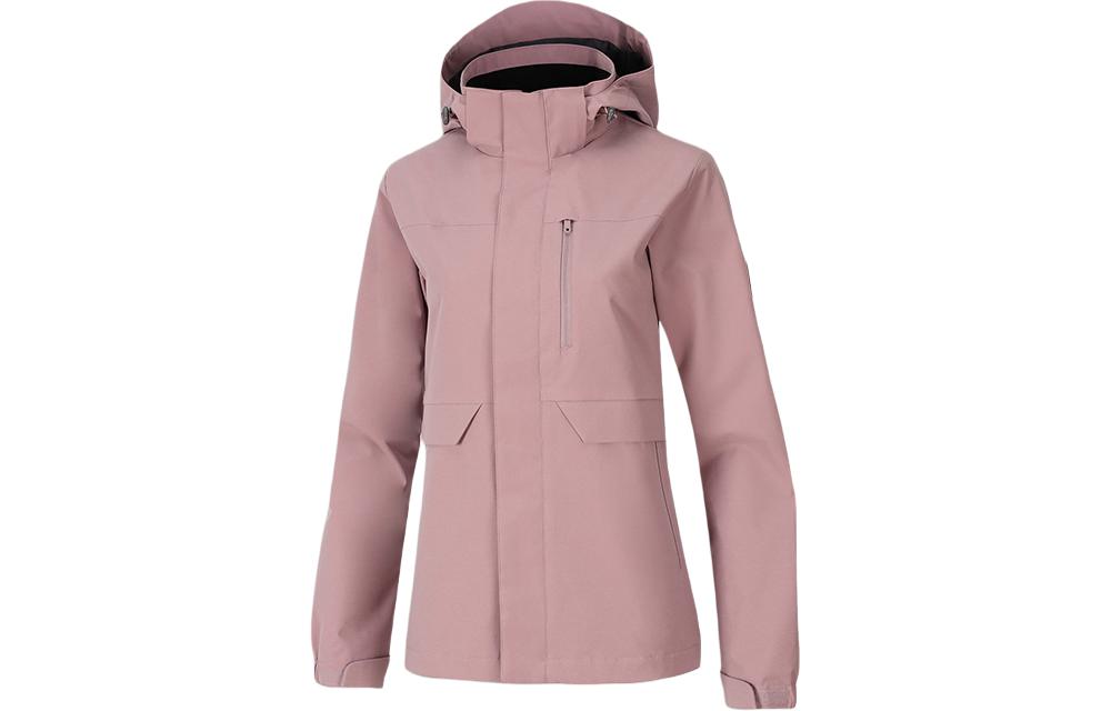 Li Ning Waterproof Windbreaker Jacket Women s Pink AFDSC12-2 L