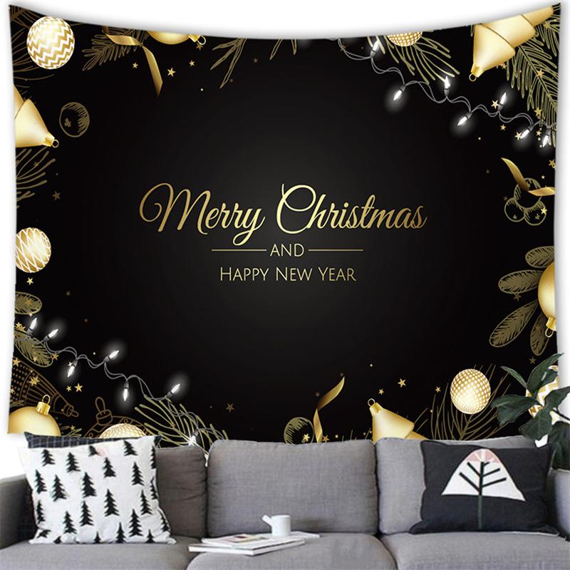 Merry Christmas Celebration Party Tapestry Wall Hanging