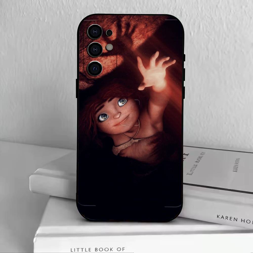 

The C-Croods Phone Case For Samsung S25,S24,S21,S22,S23,S30,Ultra,S20,Plus,Fe,Soft Silicone Black Cover Samsung S26ULTRA