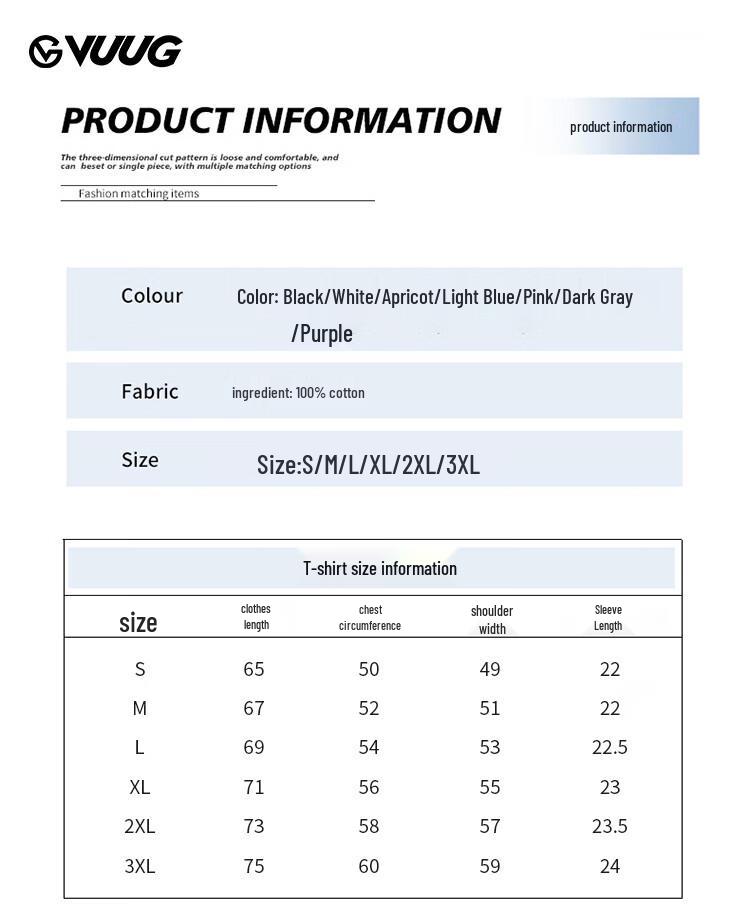 VUUG Men's American Retro Tie-Dye Cotton T-Shirt