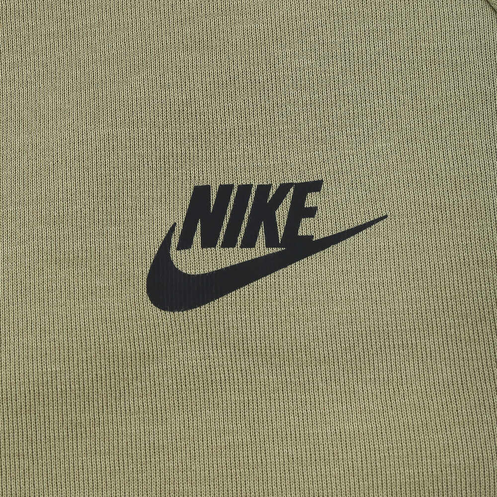 Nike Sportovní bunda s kapucí Tech Fleece Windrunner na zip Olivová HV0950-277