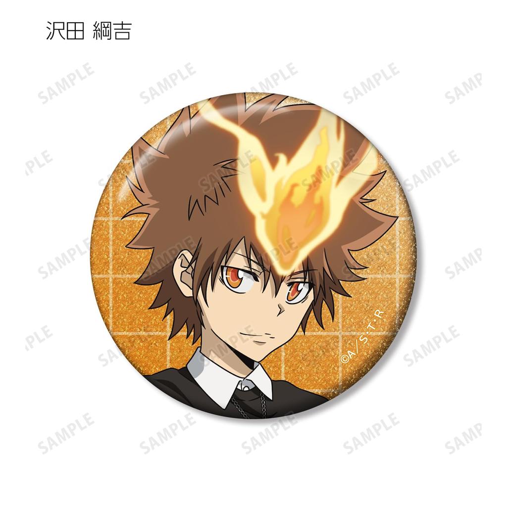 Katekyo Hitman Reborn! Original Illustration Casual Coordinate Ver. Trading Glitter Can Badges, Box of 10