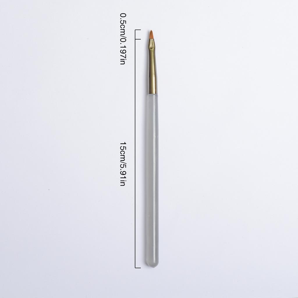 Nail art brush set, including drawdown brush, gradient shading brush, flower painting brush, round head light therapy tool brush