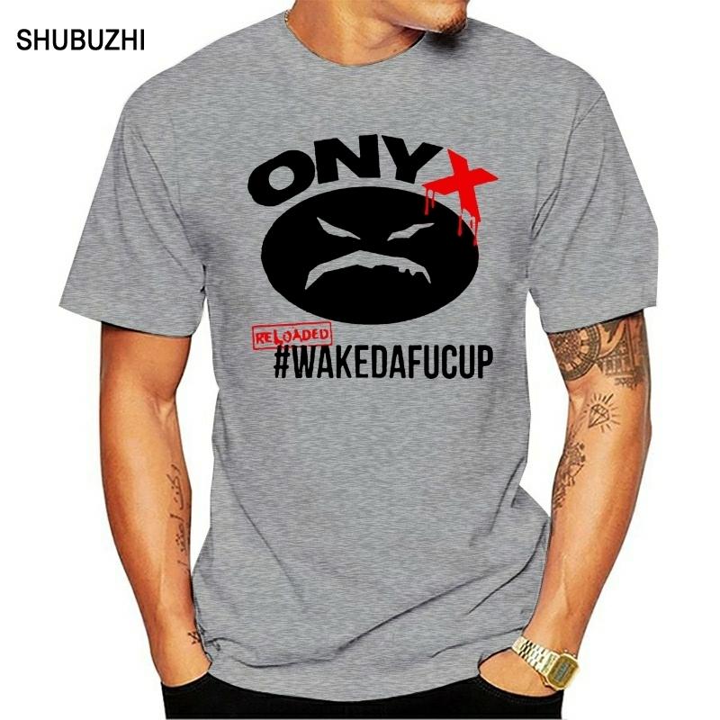 

ONYX WAKEDAFUCUP Rap Hip Hop Music White TShirt Size S M L XL 2XL 3XLMen TShirt Tops 4XL