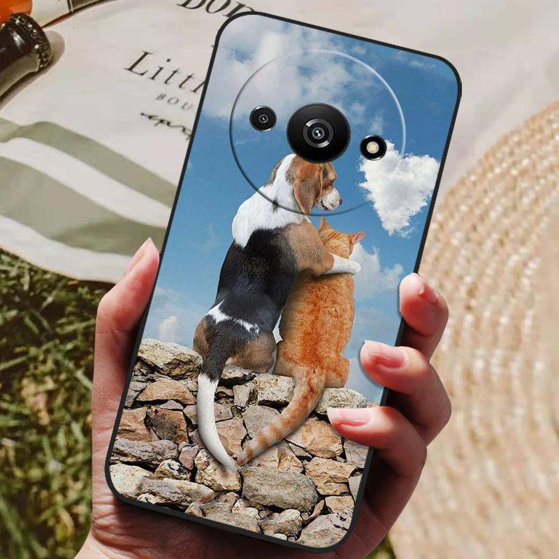 For Xiaomi Redmi A3 Case Luxury Phone Silicon Back Cover For Redmi A3 Cases Full Protective Shell RedmiA3 A 3 6.71" New Cartoon