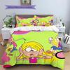 Lizziemcguire Pattern Bedding Quilt Set Quilt Cover Pillowcase Home Decoration Birthday Gift (1 * Duvet Cover + 2 * Pillowcase, Without Core)