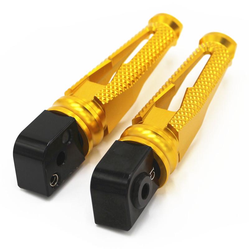 Ninja650 ER6N Foot Rests Rear Passenger Foot Peg Pedal for KAWASAKI ER6N ER6F GTR1400 ZRX1200 NINJA650 Rear