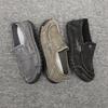 Men's Slip-On Soft Sole Breathable Shoes, Large Size, Spring/Autumn Style, Old Beijing Cloth, Beef Tendon Sole, Dad Driving Shoes