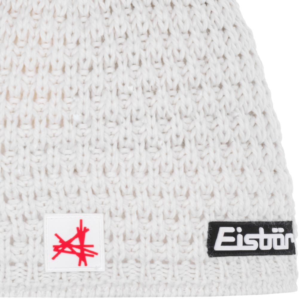 Eisbar Trail Pompon MÜ SA, Damska czapka biała