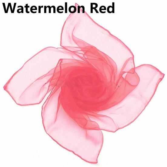 Beauty Pure Candy Color Soft Chiffon Silk Neck Scarf Square Wrap Shawl