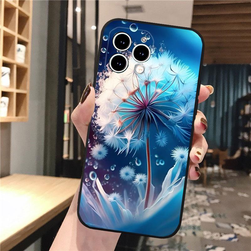Mooie Paardenbloem Telefoonhoesje Voor iPhone Samsung Galaxy Redmi Xiaomi Oppo OnePlus Note SA 7 8 9 10 11 12 13 14 20 21 22 23 53 54 Pro Max Plus Ultra