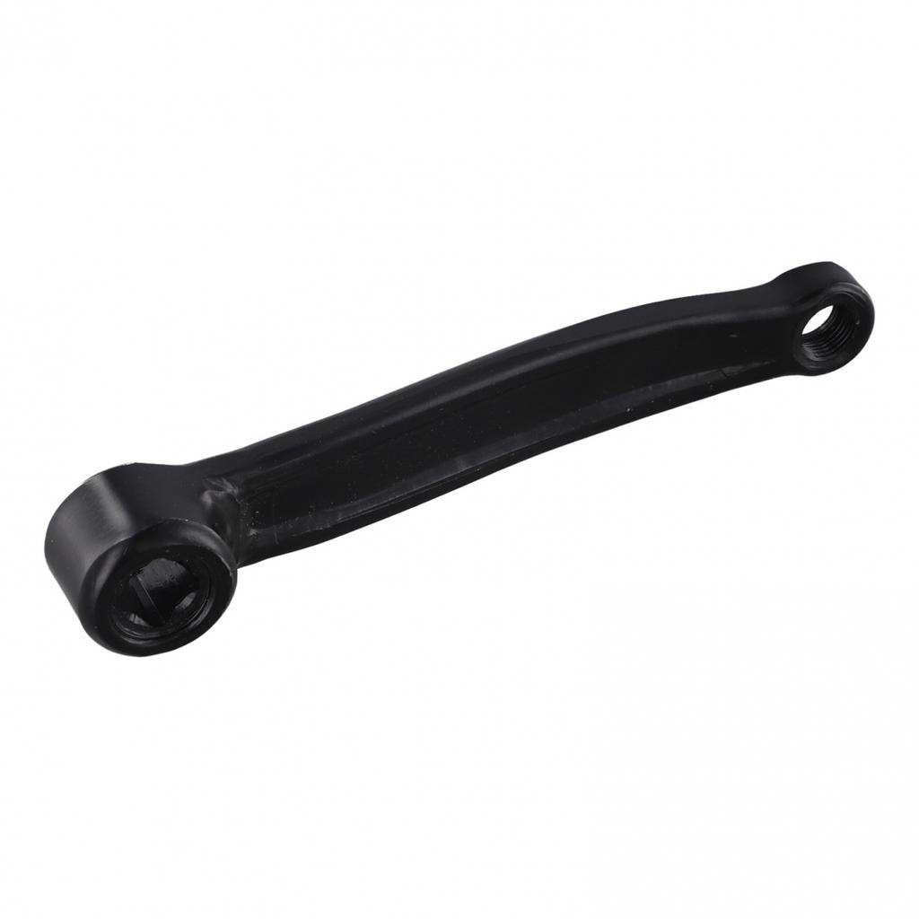 165mm Crank Set for Exercise Bikes Left and Right Iron Cranks with Square Hole