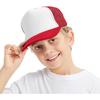 TopTie Kids 5 Panel Trucker Cap Mesh Snapback Hat Foam Front for Boys Girls Aged 3-7 Years Old