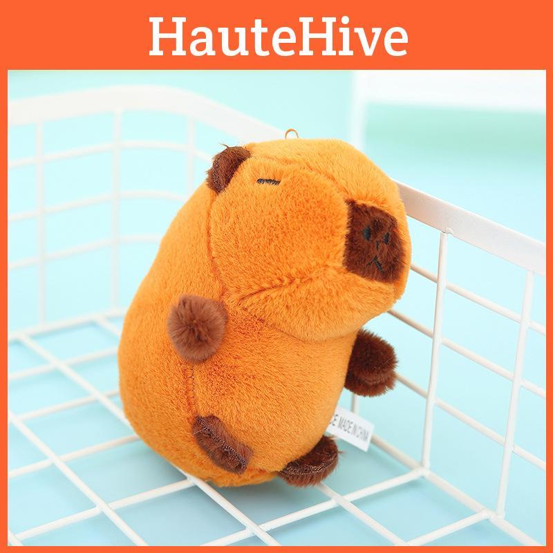 Cute Capybara Stuffed Animal Keychain Delightful And Quirky Plush Toy