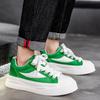 Autumn Canvas Shoes Men Trendy Vulcanized Shoes Breathable Patchwork Canvas Sneakers Men Youth Casual Skateboard Sneakers 2026