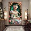 Large Size Mosaic DIY Full Diamond Painting Kits Art Beautiful Aristocratic Girl Picture Embroidery Cross Stitch Rhinestones
