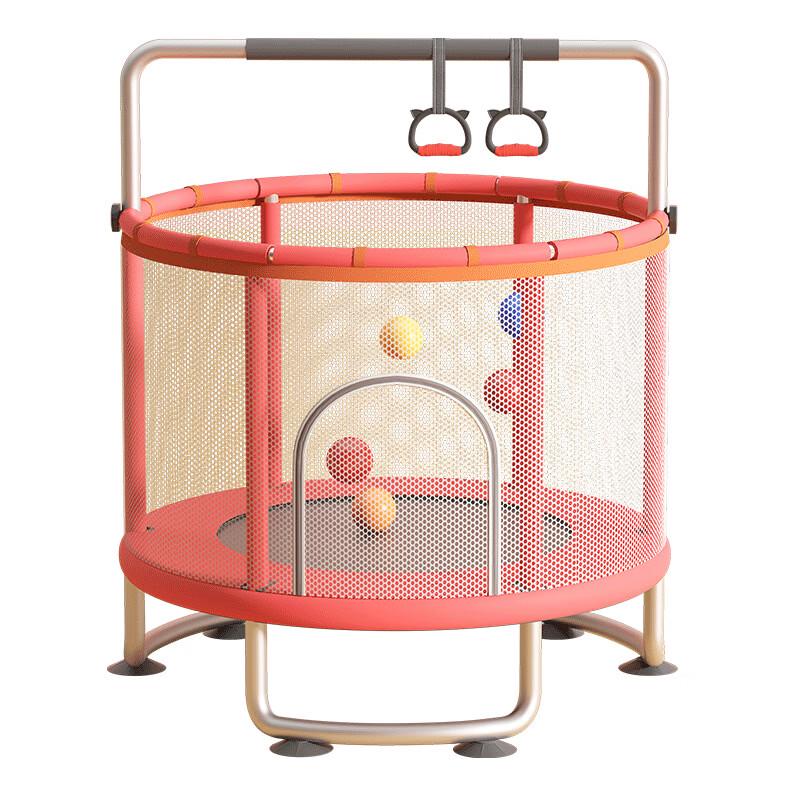 TLXT 40-inch Kids Indoor Trampoline with Safety Net